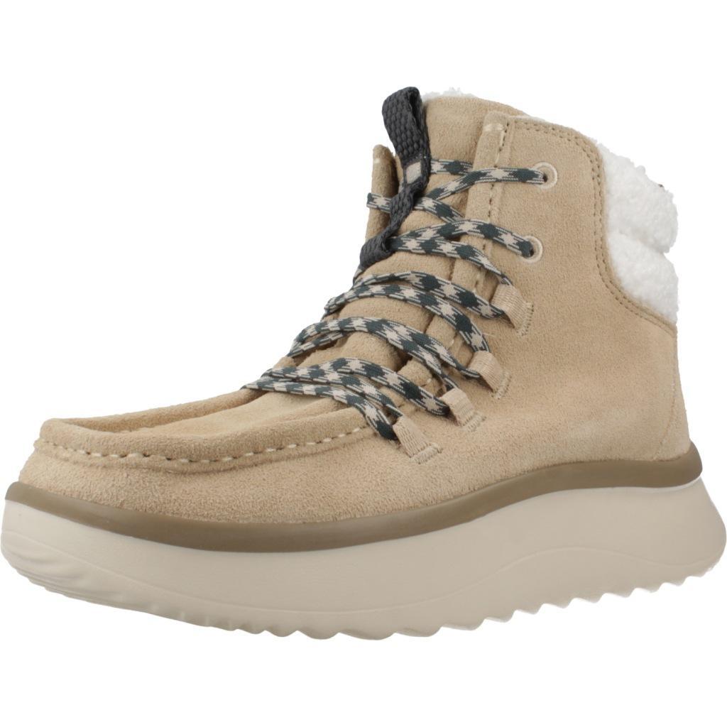 HEY DUDE WENDY APRES SUEDE COZY Jasnobrązowy