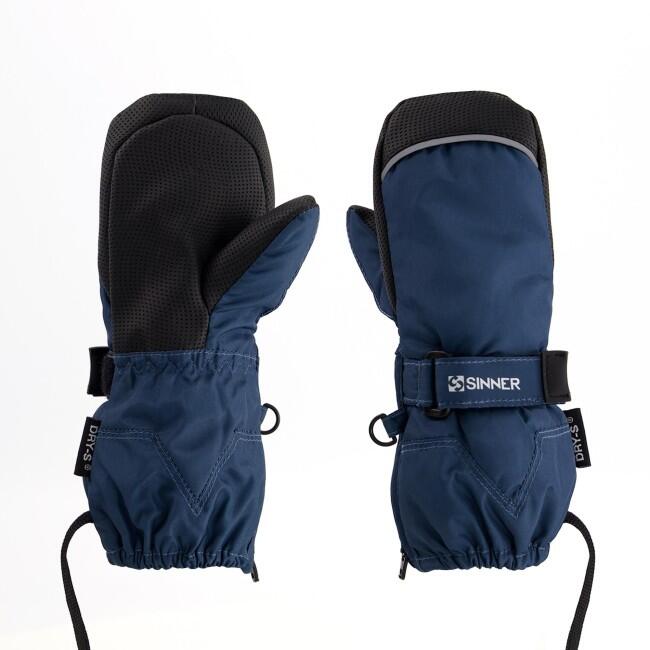 Rękawice narciarskie/snowboardoweSINNER Timber Mitten,ciemnoniebieskie,dziecięce