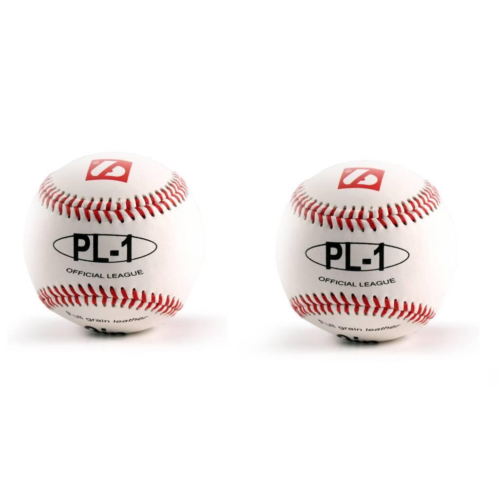 Mecz piłki baseballowe, rozmiar 9, Biały, 2 sztuki PL-1