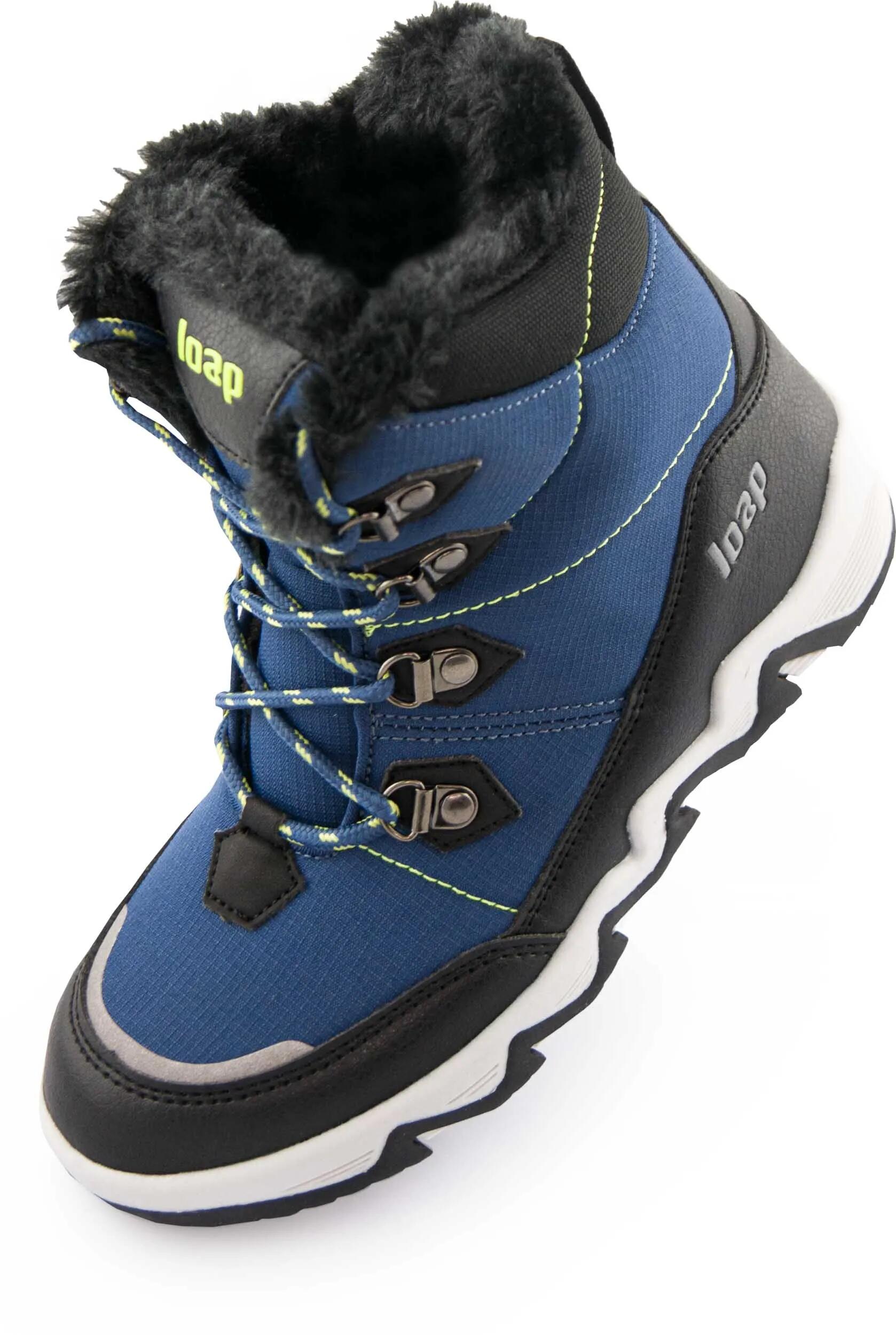 Buty zimowe dziecięce Loap Lima niebieskie