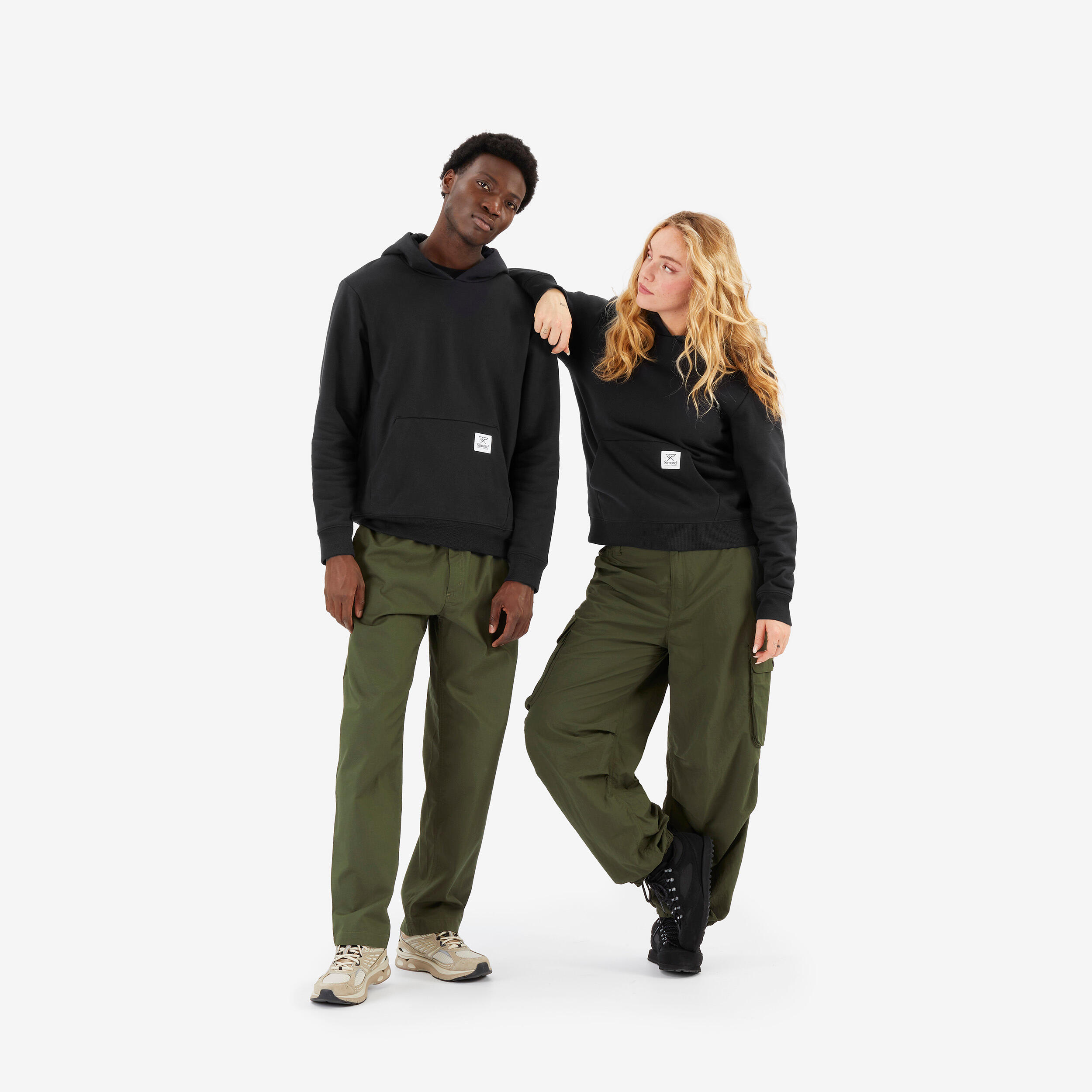 Bluza sportowa z kapturem uniseks Simond