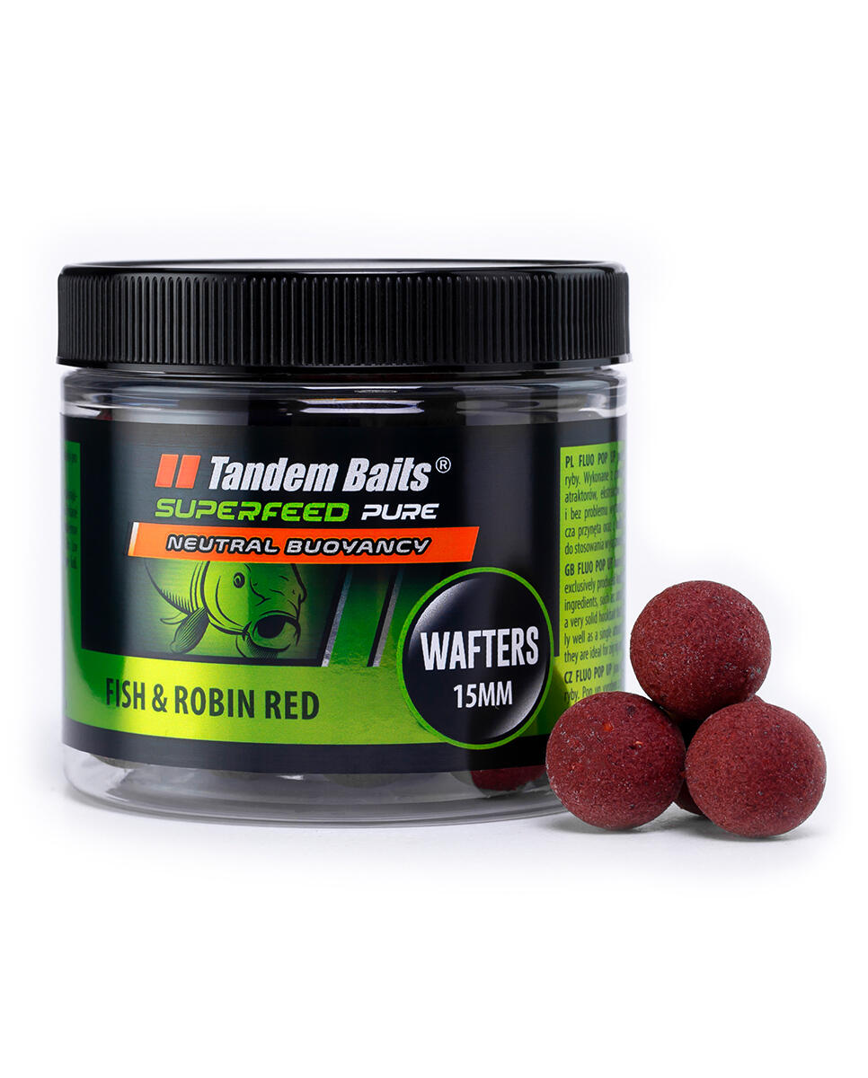 Waftersy SuperFeed Pure 15 mm/70g Fish&Robin Red