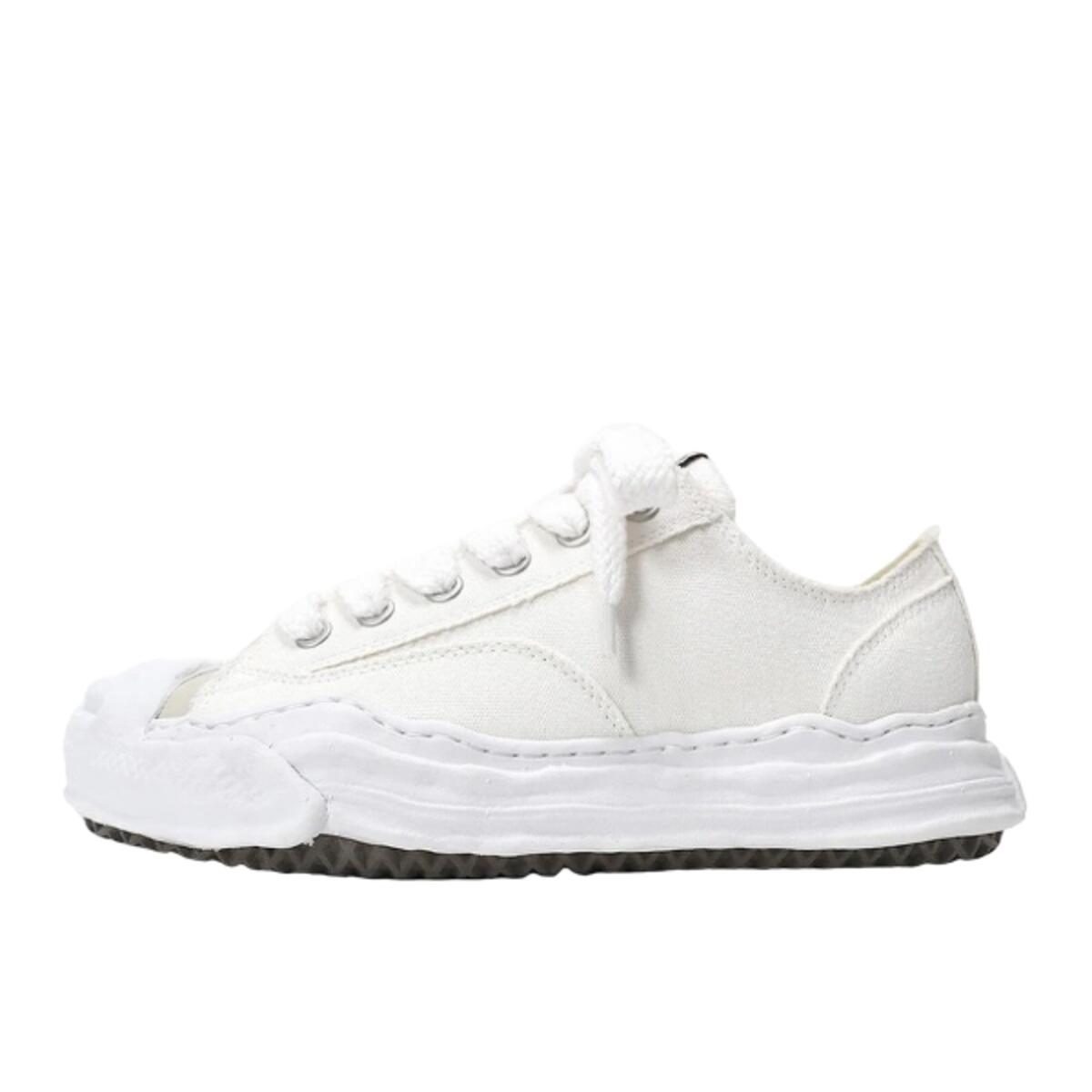 Maison Mihara Yasuhiro Hank OG Sole Canvas Low White