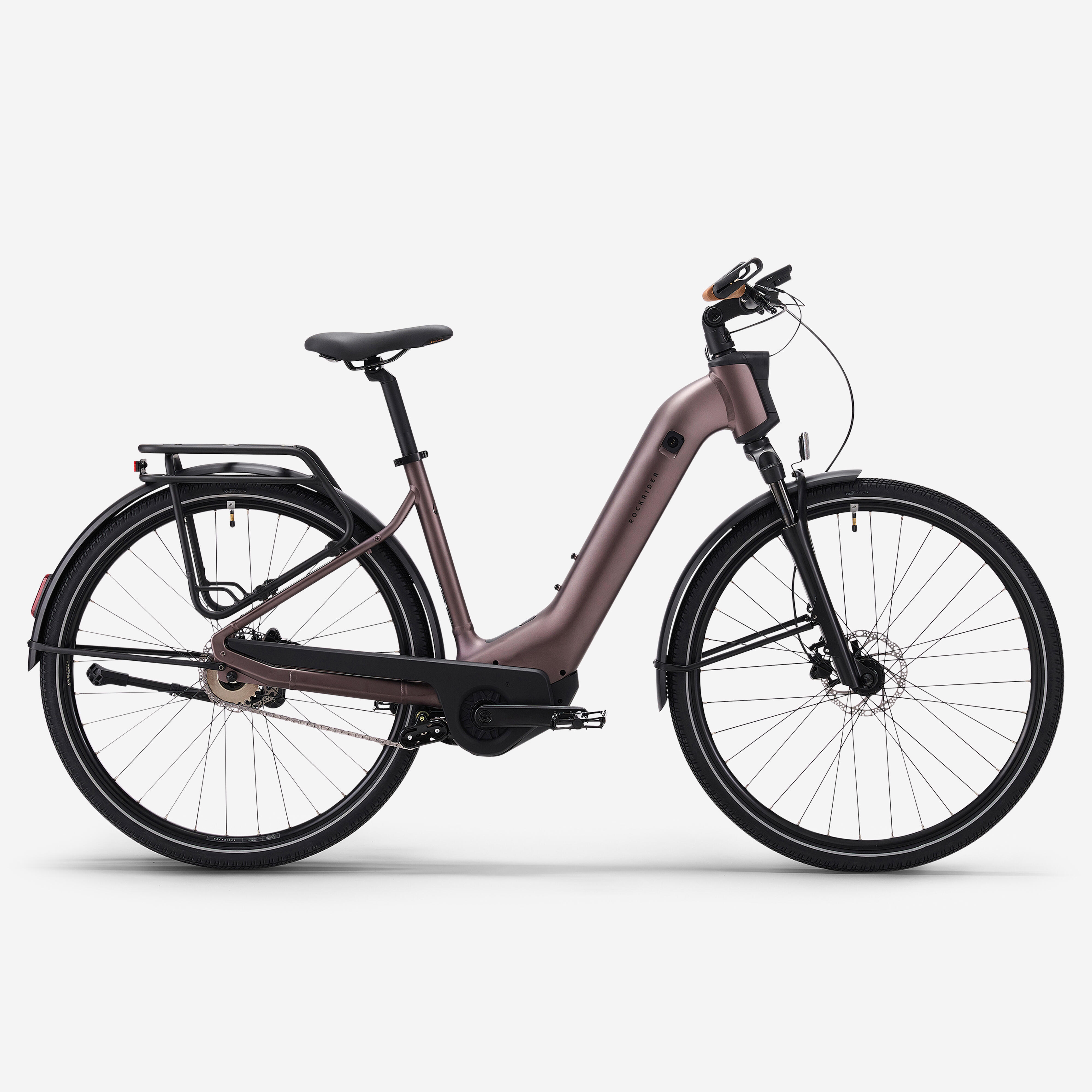 Rower elektryczny trekkingowy Riverside E-Actv 900 LF niska rama silnik Owuru