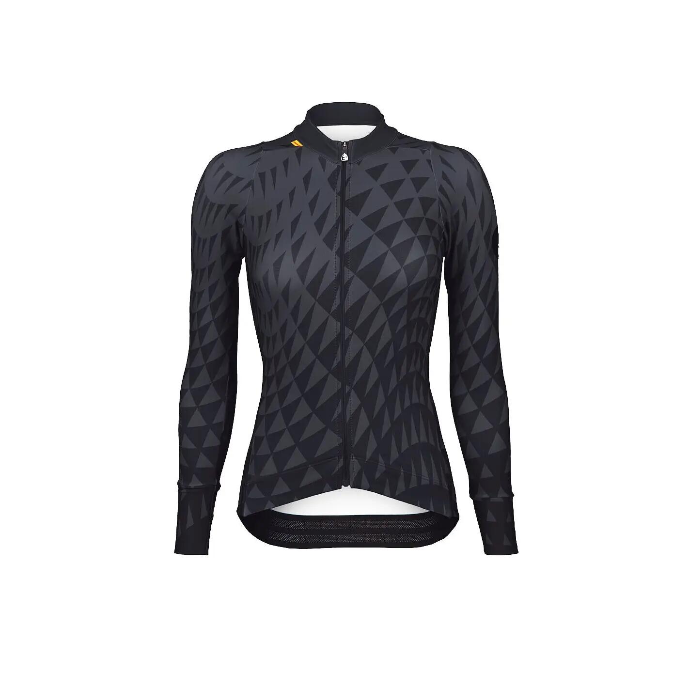 Termoaktywny maillot damski z długim rękawem Etxeondo Aran Essentials