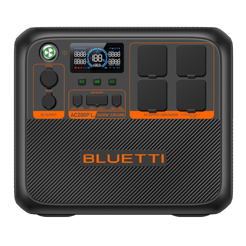 Stacja zasilania BLUETTI AC200PL, bateria 2304 Wh, 4x2400 W