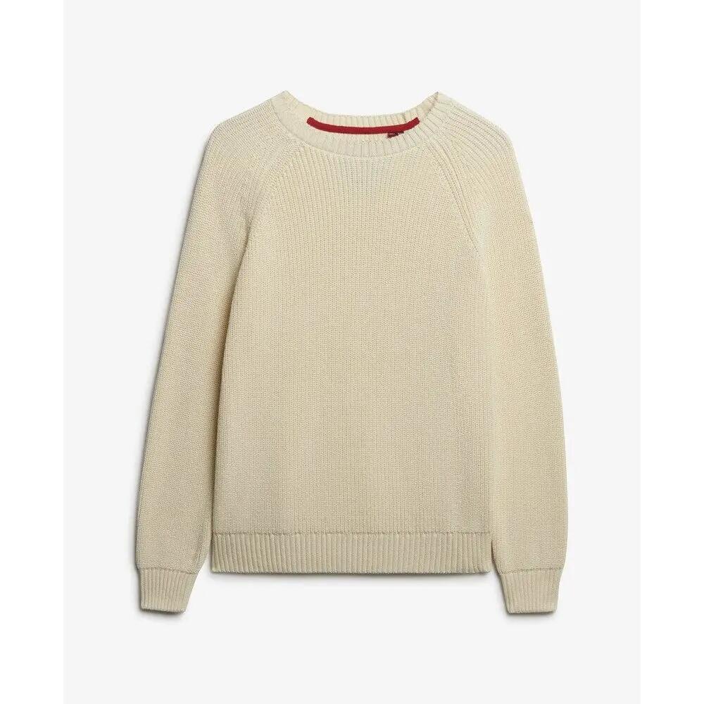 Sweter z prążkowanego dzianiny dla kobiet Superdry