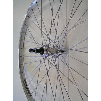 Koło tylne Roland 26 x 1,75/1,90 (559-21) Paralex aluminiowa obręcz srebrna