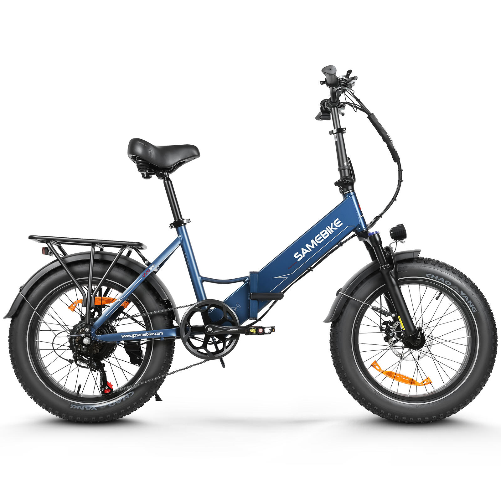 Rower elektryczny składany Fatbike LOTDM 200 II 625Wh-48V-13Ah - koło 20x4