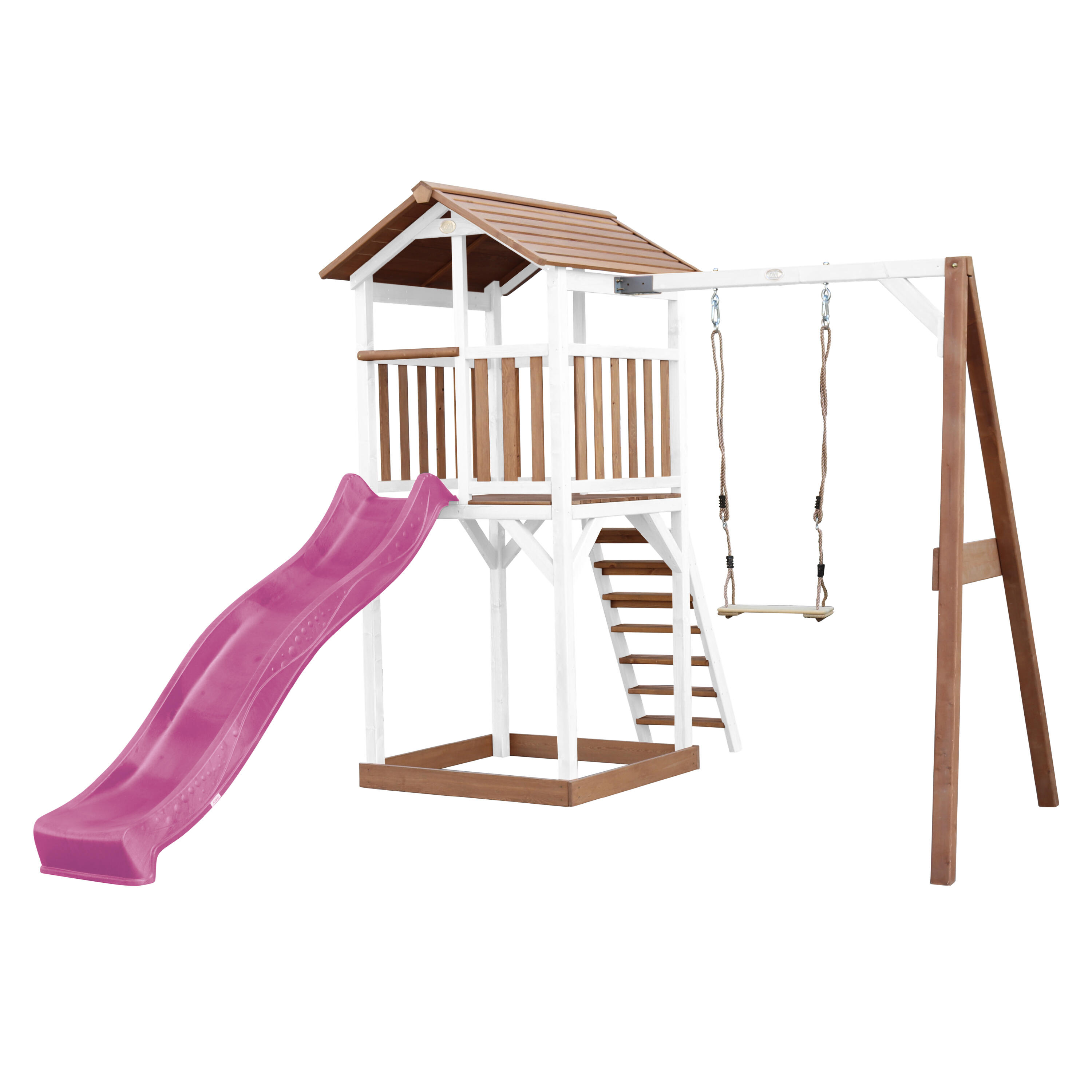Plac zabaw AXI Beach Tower zjeżdżalnia, piaskownica