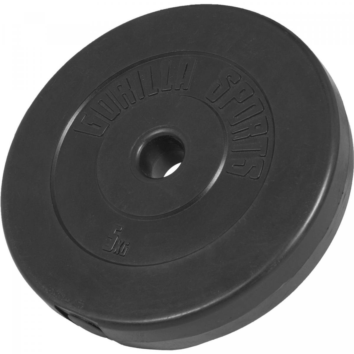 Obciążenie bitumiczne (1,25 - 15 kg) 31 mm talerz winylowy Gorilla Sports