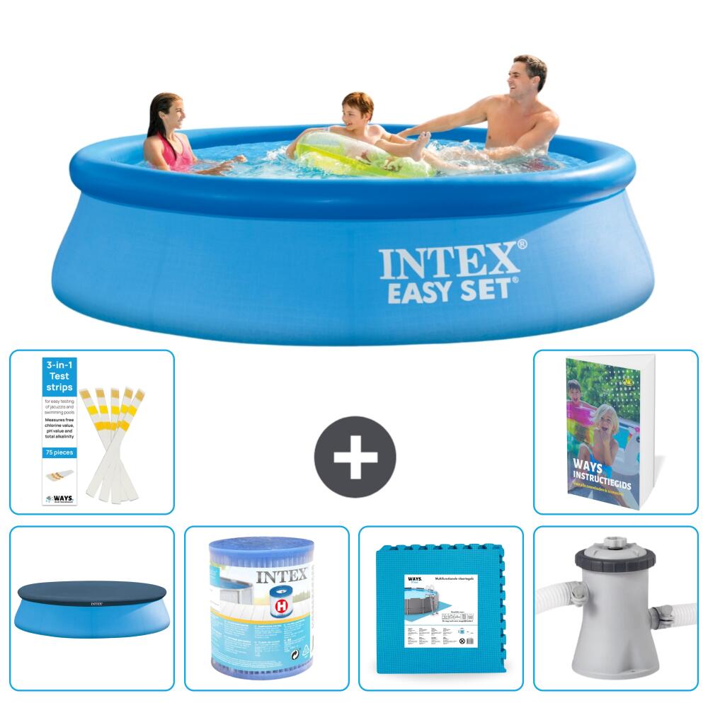 INTEX Basen Easy Set Okrągły - 305x76 cm - 7-częściowy S146