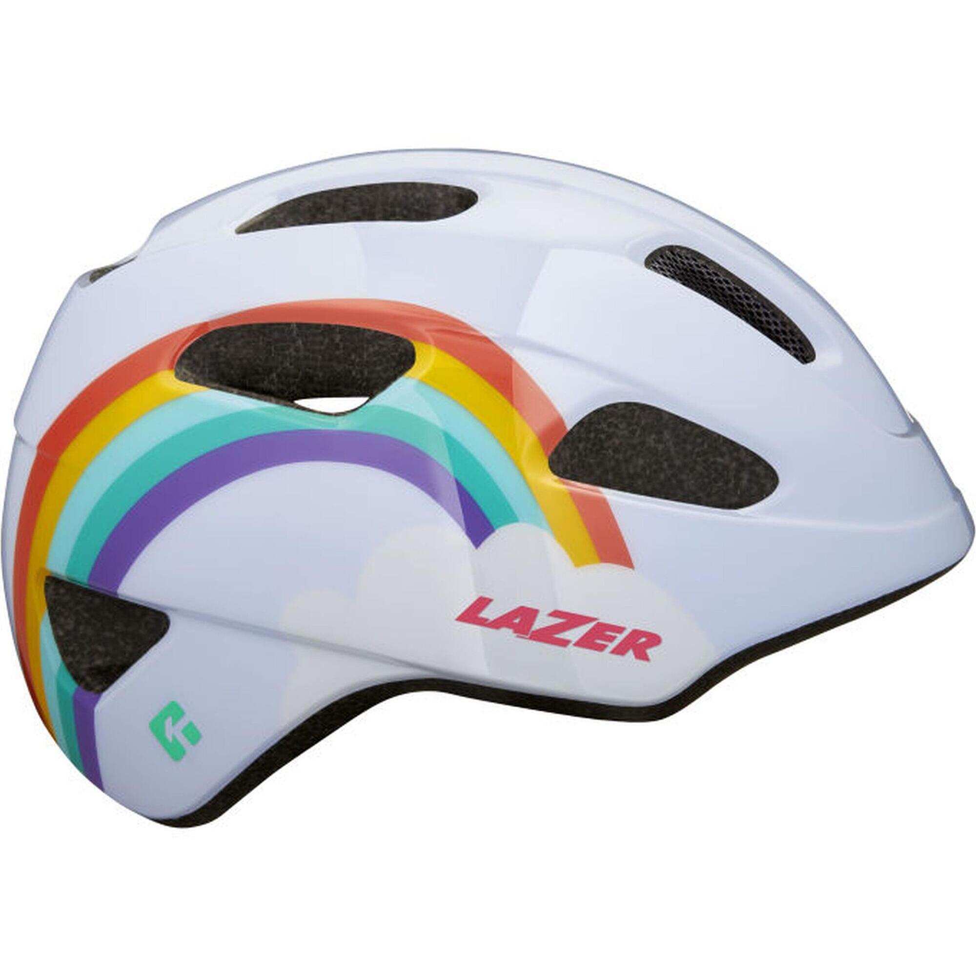 Dziecięcy kask rowerowy PNut KinetiCore  Rainbow