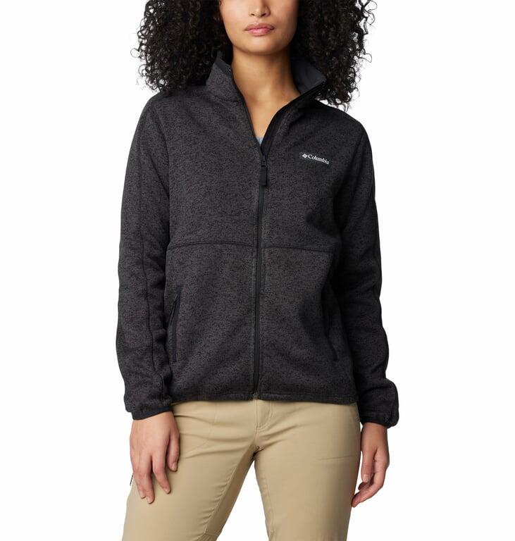COLUMBIA Polar damski Sweater Weather Full Zip II black heather-M