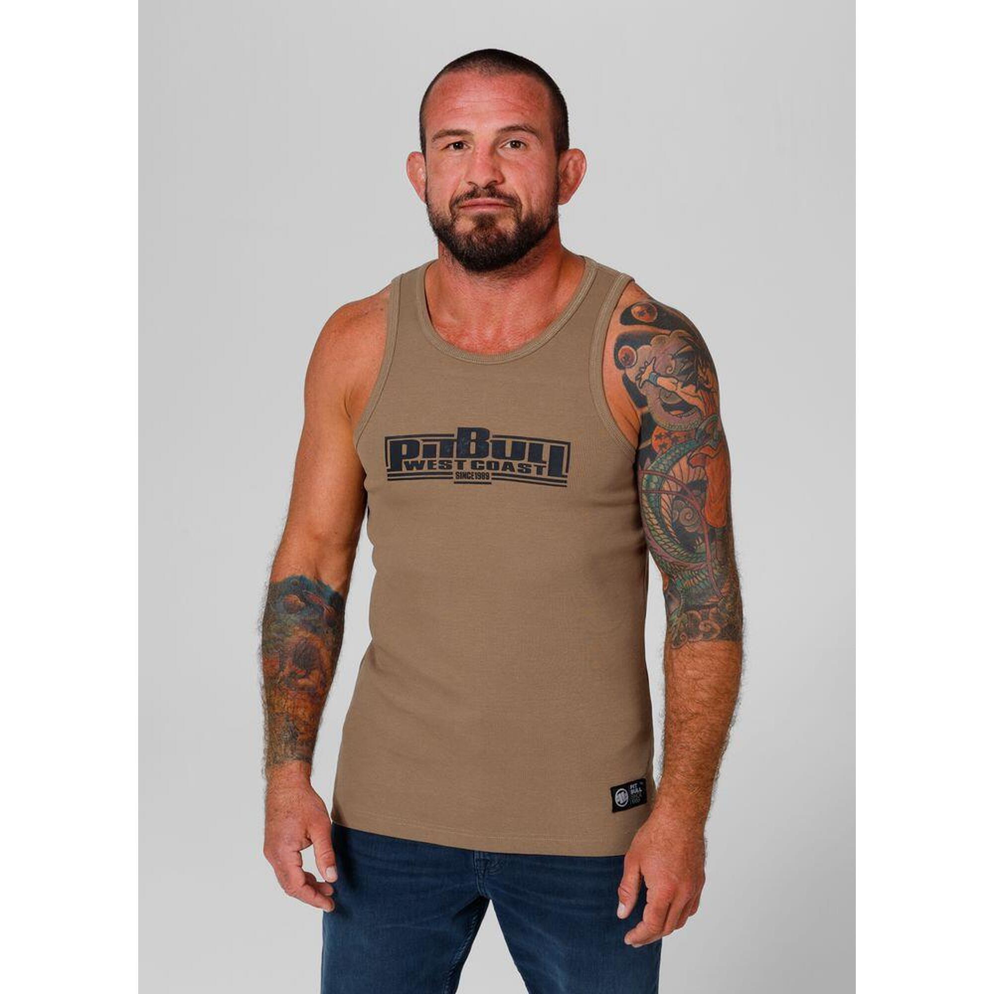 Tank męski Pitbull Top Rib Classic Boxing