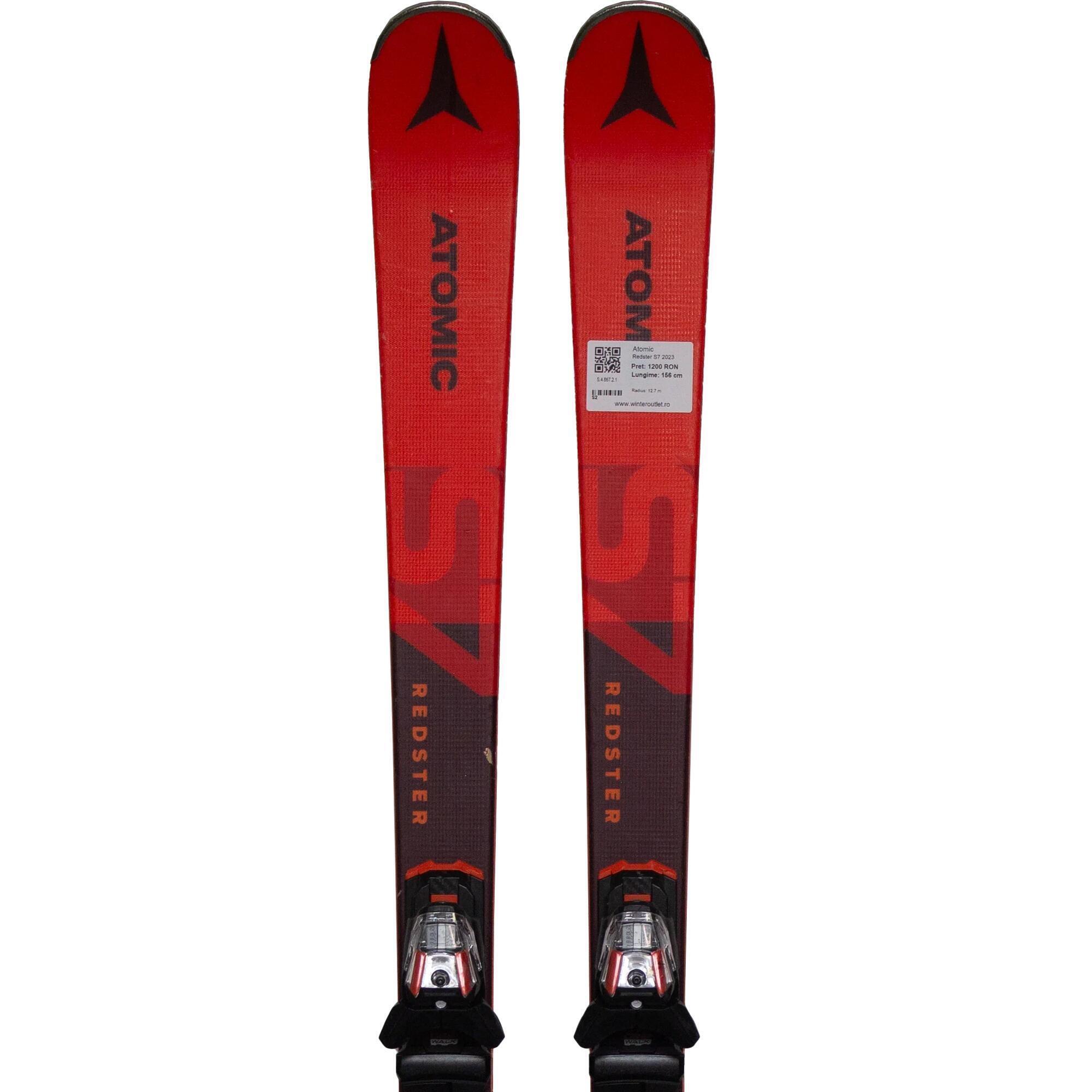 Second Life- Narty ATOMIC Redster S7 2023  156 cm- Stan bardzo dobry