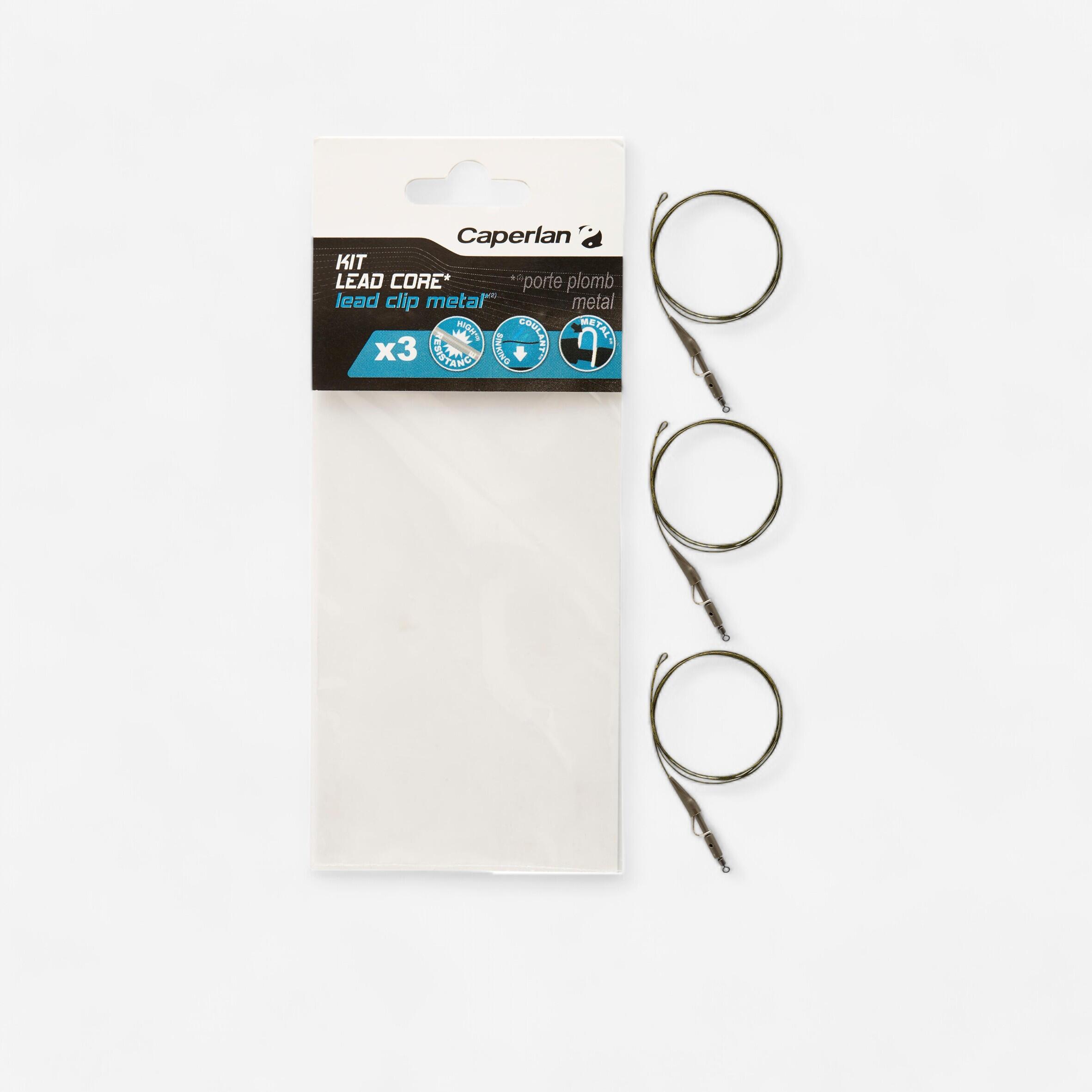 Zestaw LEADCORE + LEAD CLIP METAL