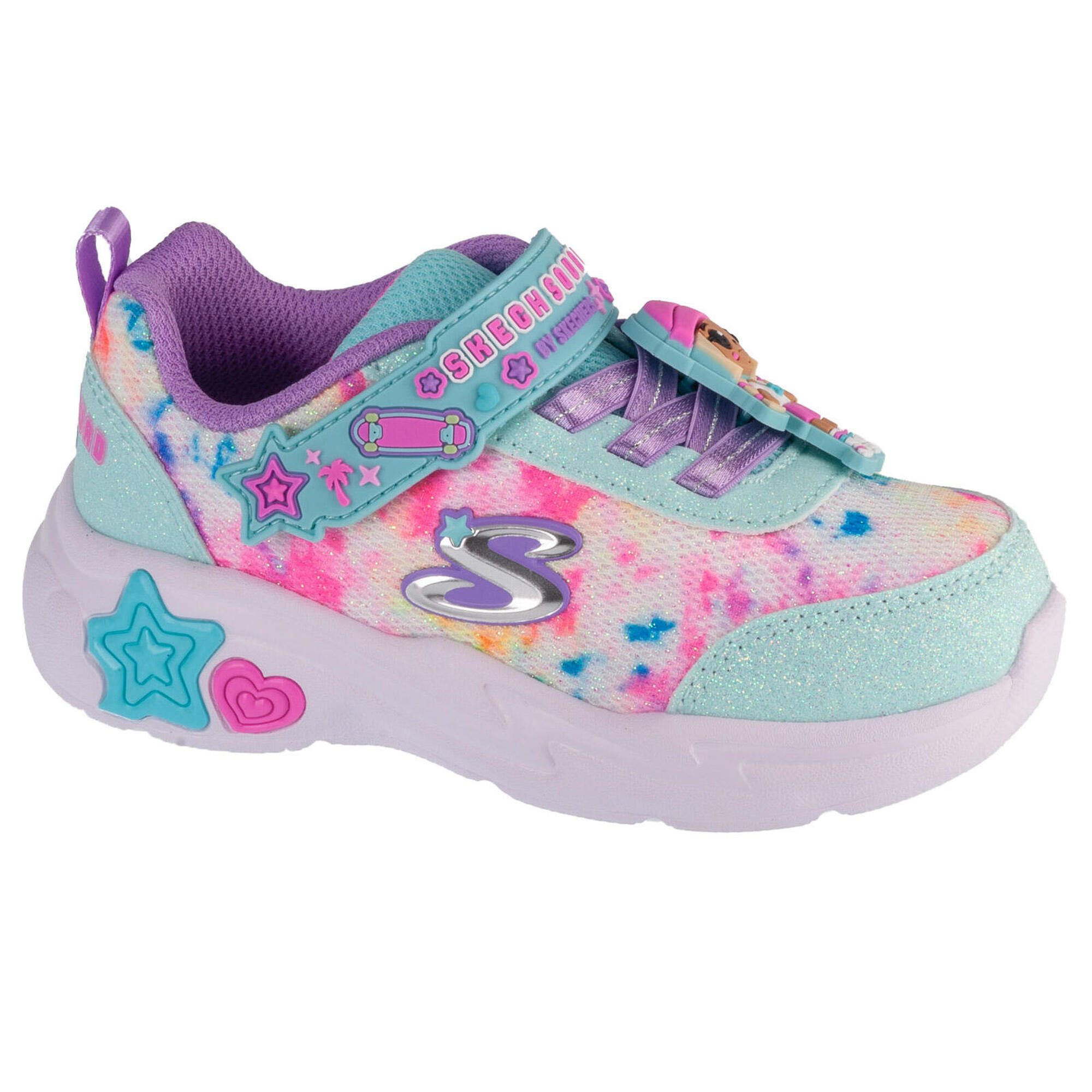 Buty sportowe Sneakersy dziewczęce  Skechers Snuggle Sneaks - Skech Squad