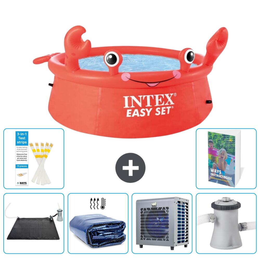 INTEX Basen Easy Set Okrągły - Krab - 183x51 cm - 7-częściowy S42