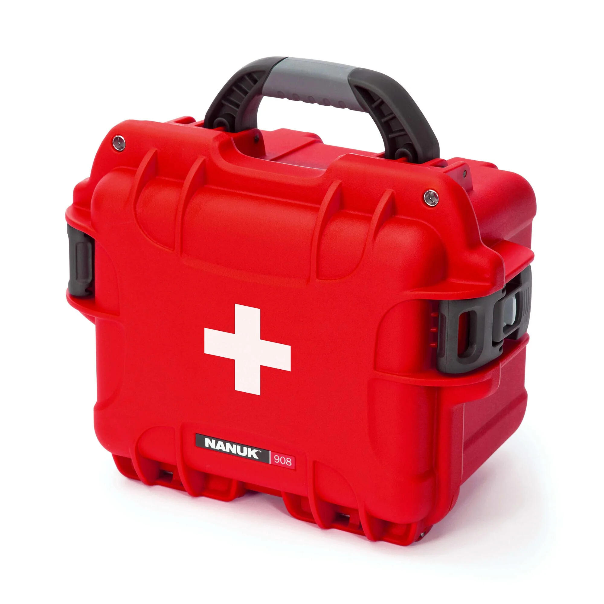 Pusta apteczka pierwszej pomocy Nanuk 908 First Aid Logo
