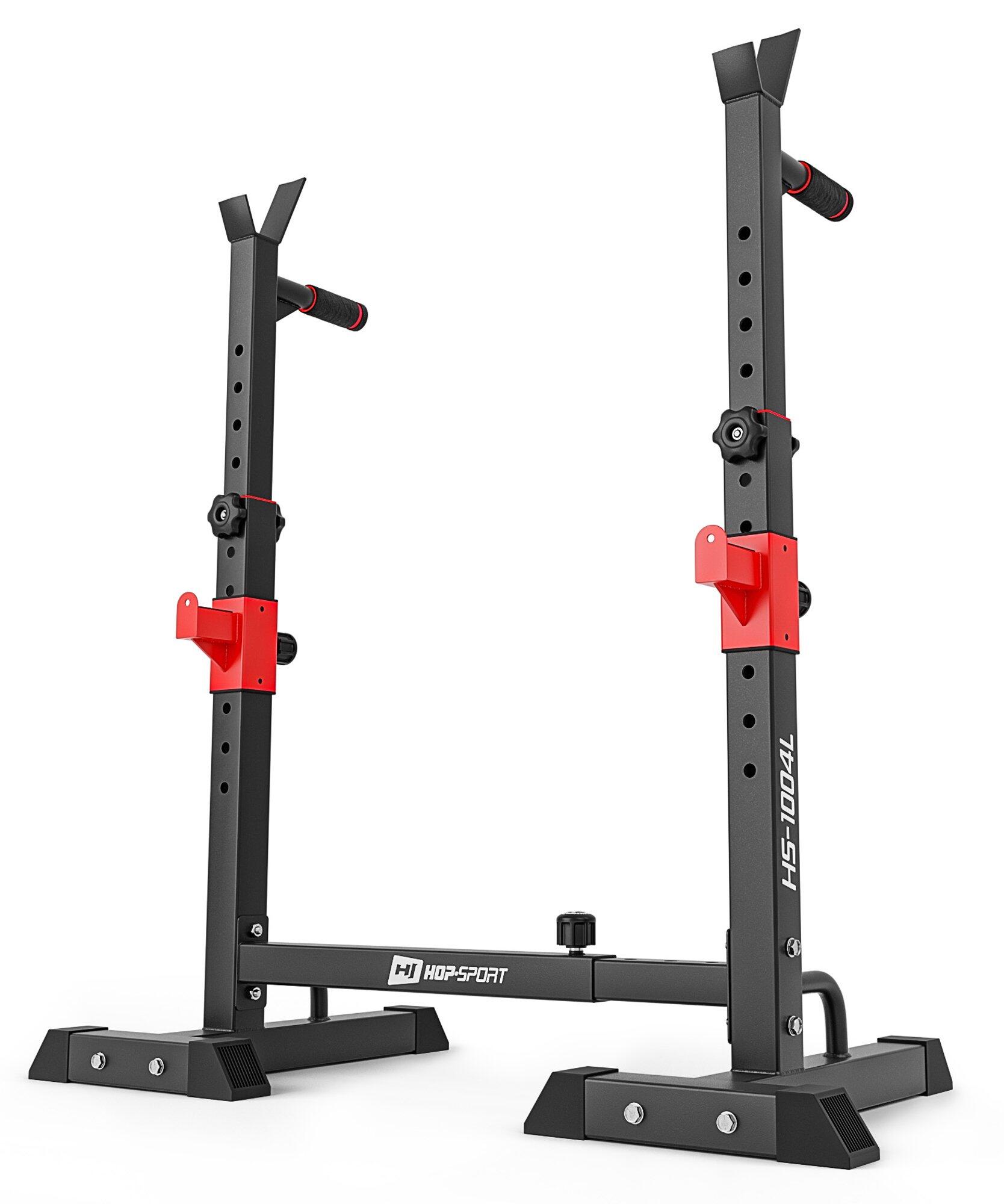 Stojak pod sztangę Hop-Sport HS-1004L z asekuracją