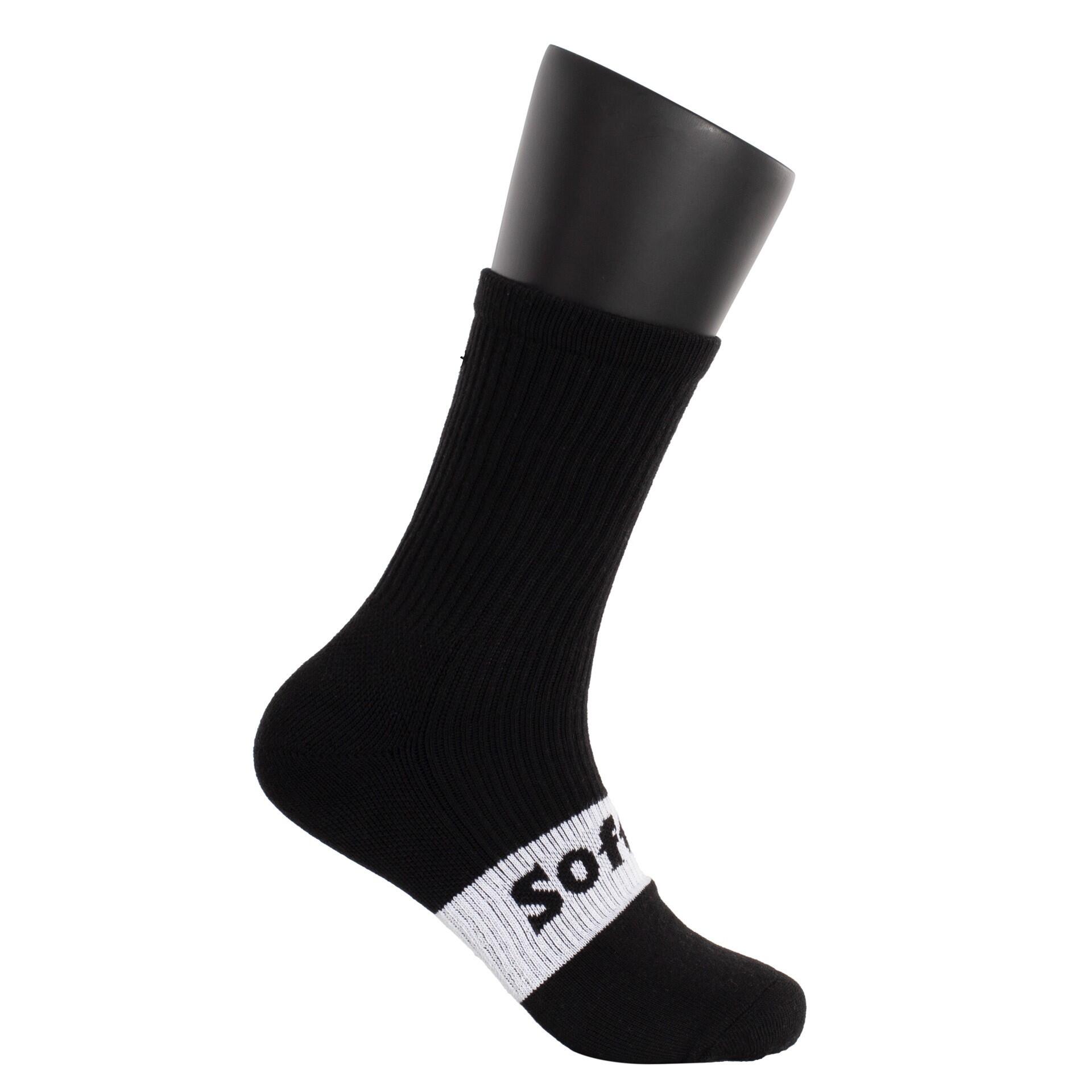 Skarpetki 2514 unisex mid-calf czarny/biały 35-38