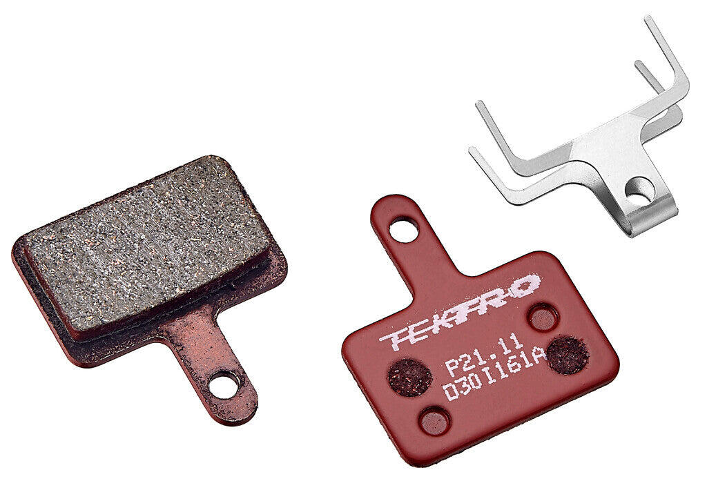 Tektro P21.11 klocki hamulcowe tarczowe 2 tłoki żywica 5 mm 10 par