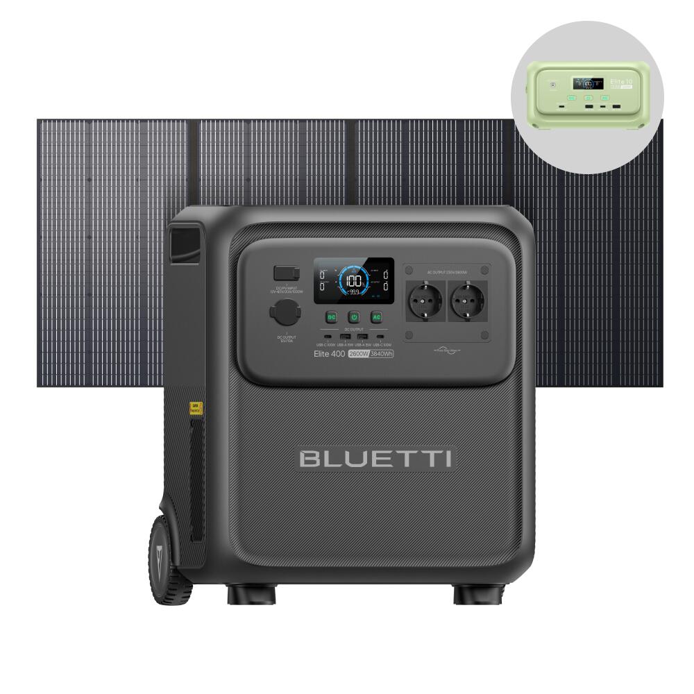Stacja zasilania Elite 400 + 200W 3840Wh z kołami do zasilania awaryjnego domu