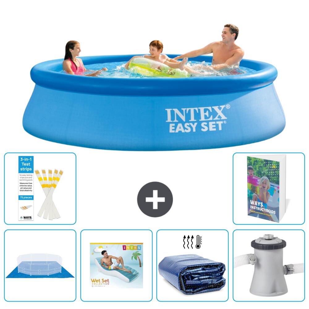 INTEX Basen Easy Set Okrągły - 305x76 cm - 7-częściowy S171