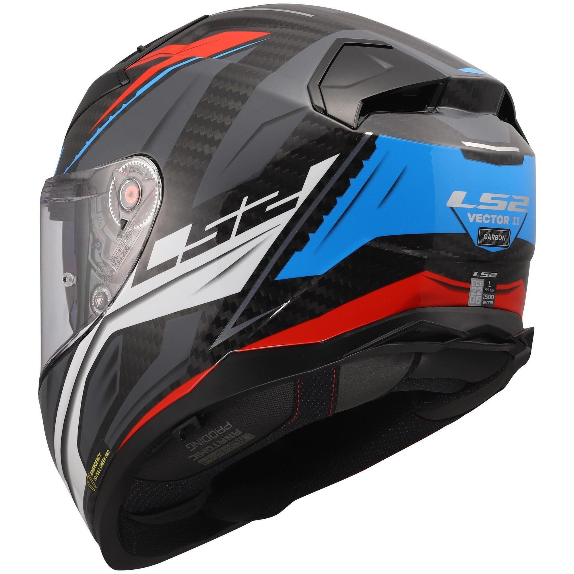 Kask integralny LS2 FF811 Vector II Carbon Savage M (57-58 cm)