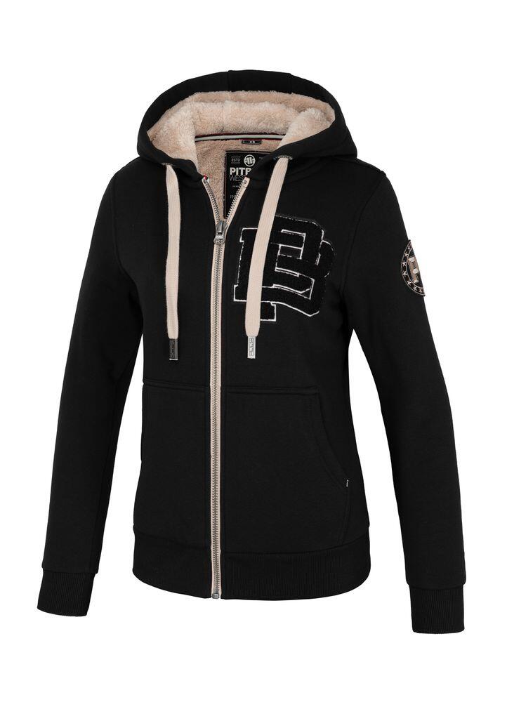 Bluza damska Pitbull rozpinana z kapturem Sherpa Ruffina