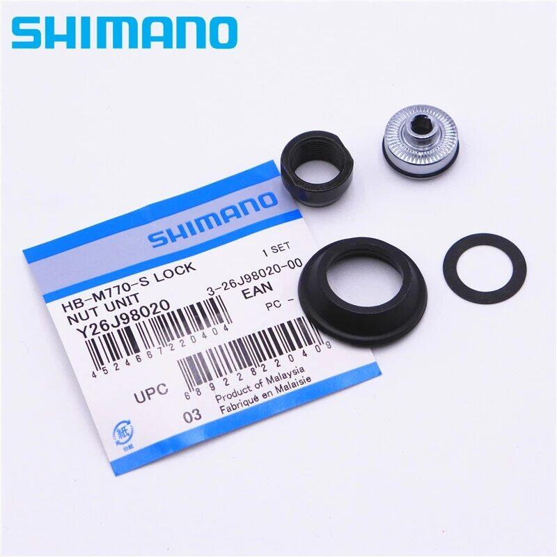 Zespół nakrętek zabezpieczających Shimano HB-M770-S
