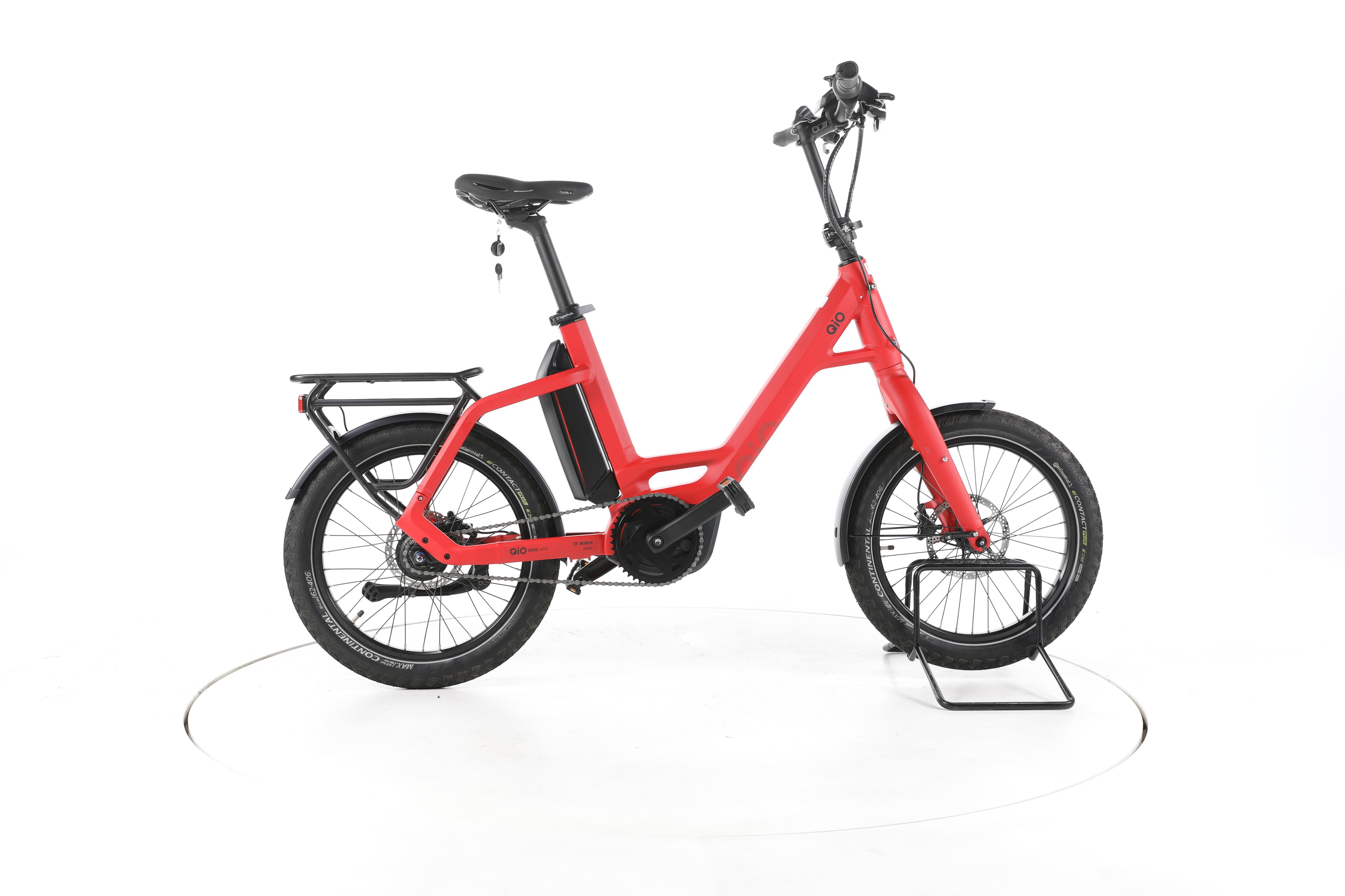 Second Life - QIO Eins AP-8R Kompakt E-Bike Niska rama - Bardzo dobry stan