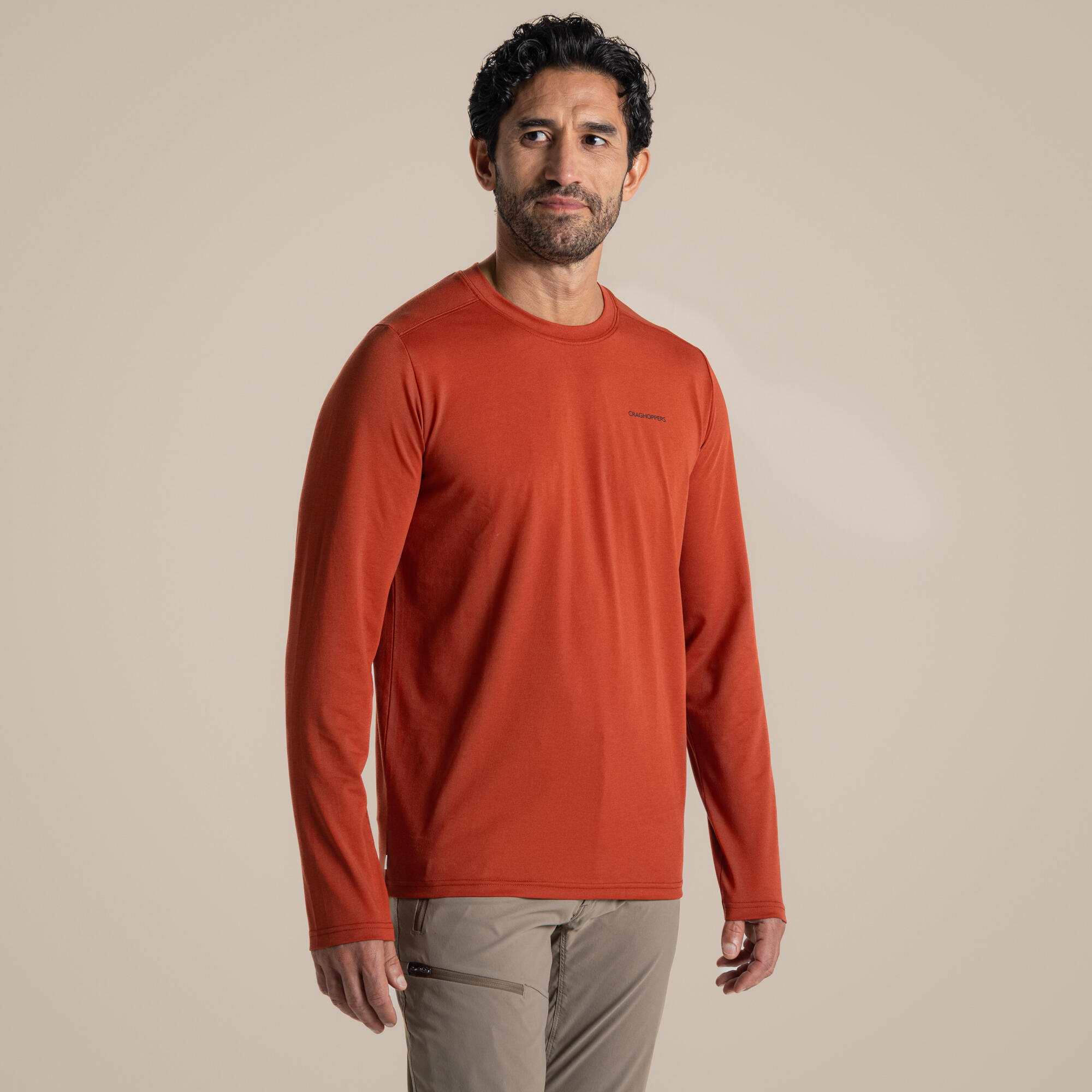 Longsleeve męskie Craghoppers NosiLife Abel LS T-Shirt