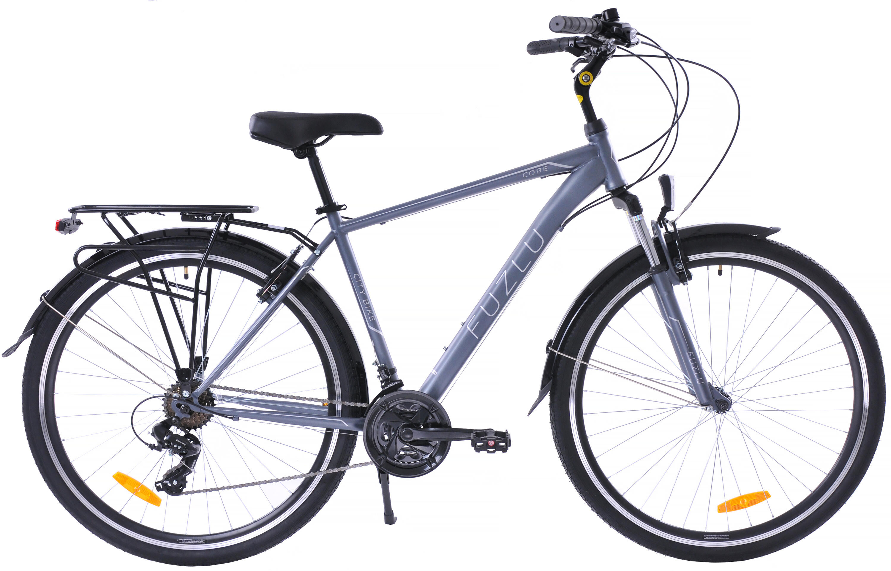 Rower trekkingowy 28 Fuzlu Core Men amor. (20) szaro-srebrny/ ciemny grafit mat