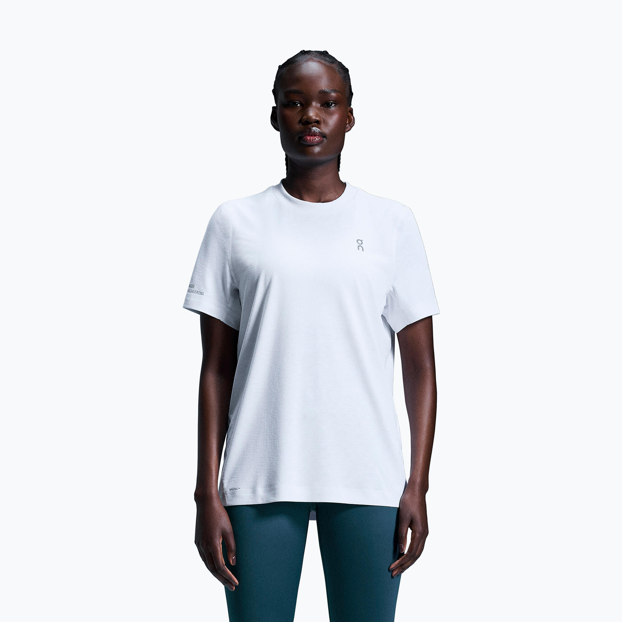 Koszulka treningowa damska On Active-T white