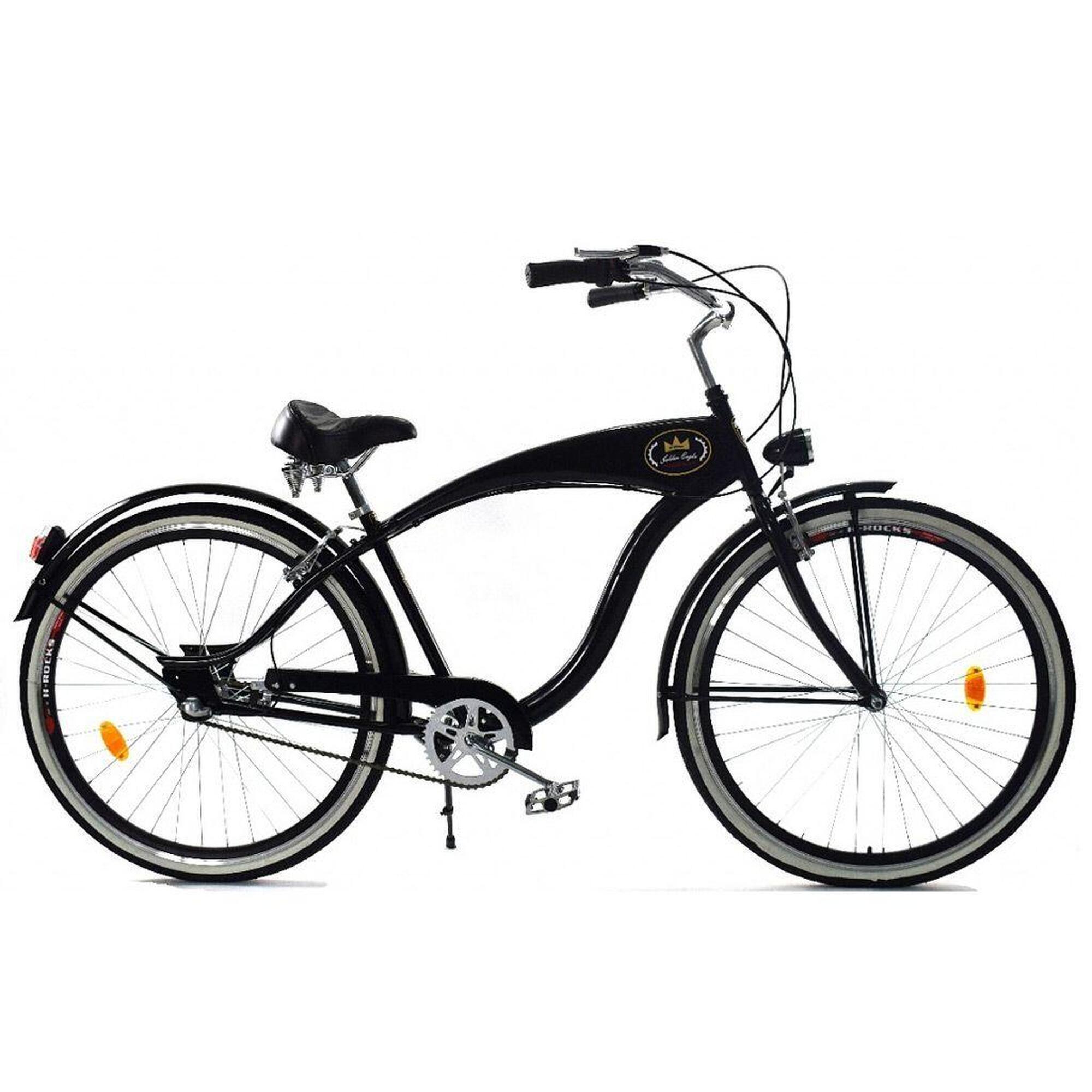 Rower Cruiser Miejski MęskiDallas Bike 28 3spd GE