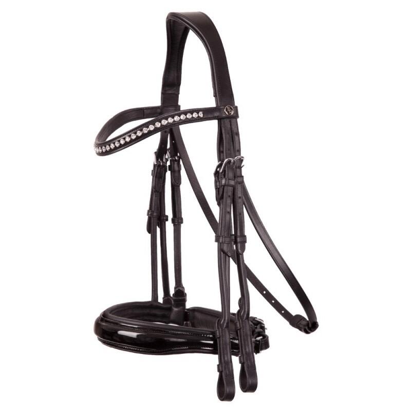 Anatomiczne uzdy jeździeckie BR Equitation Keswick