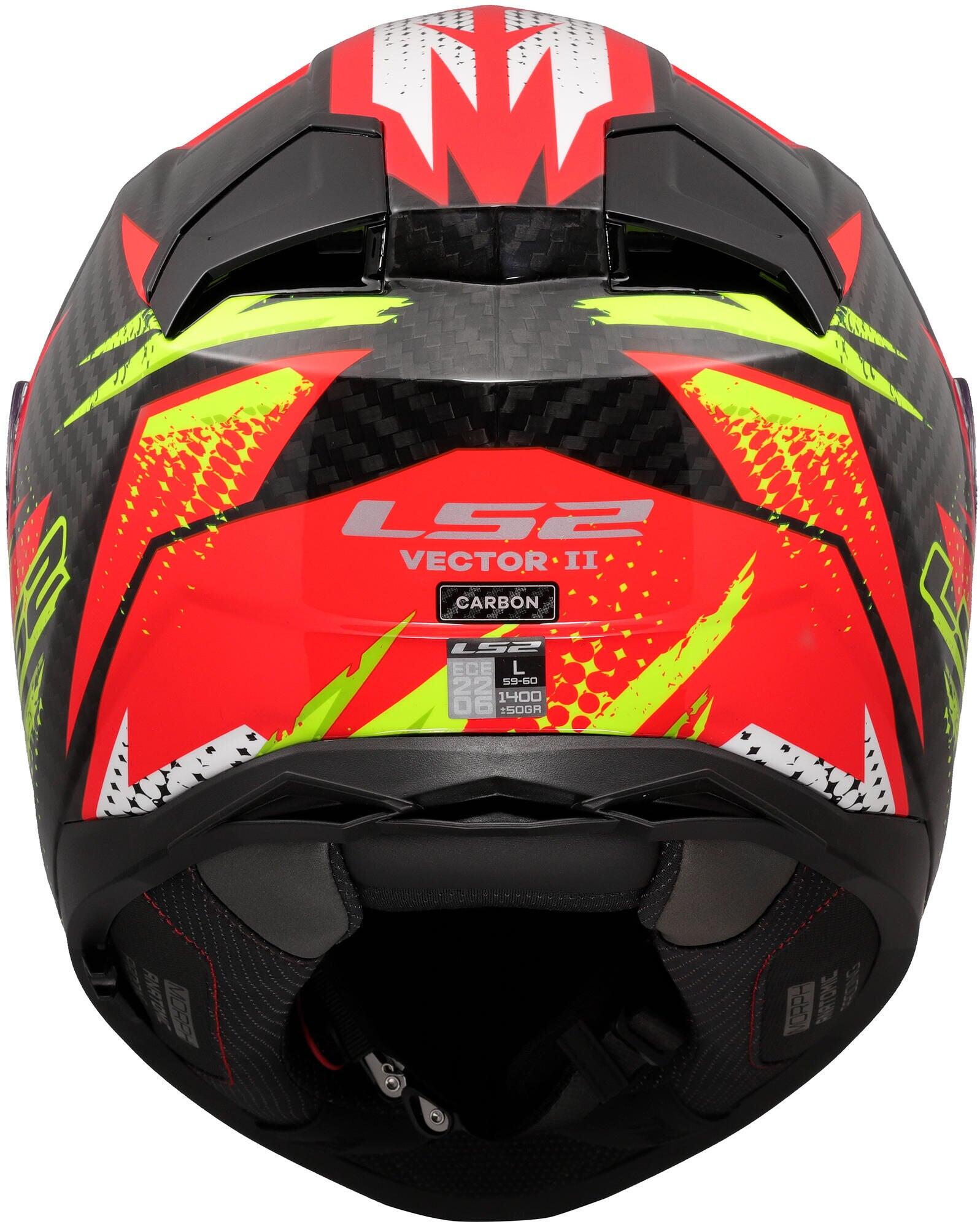 Kask Ls2 FF811 Vector II Tantic XXL Czerwono-Żółty