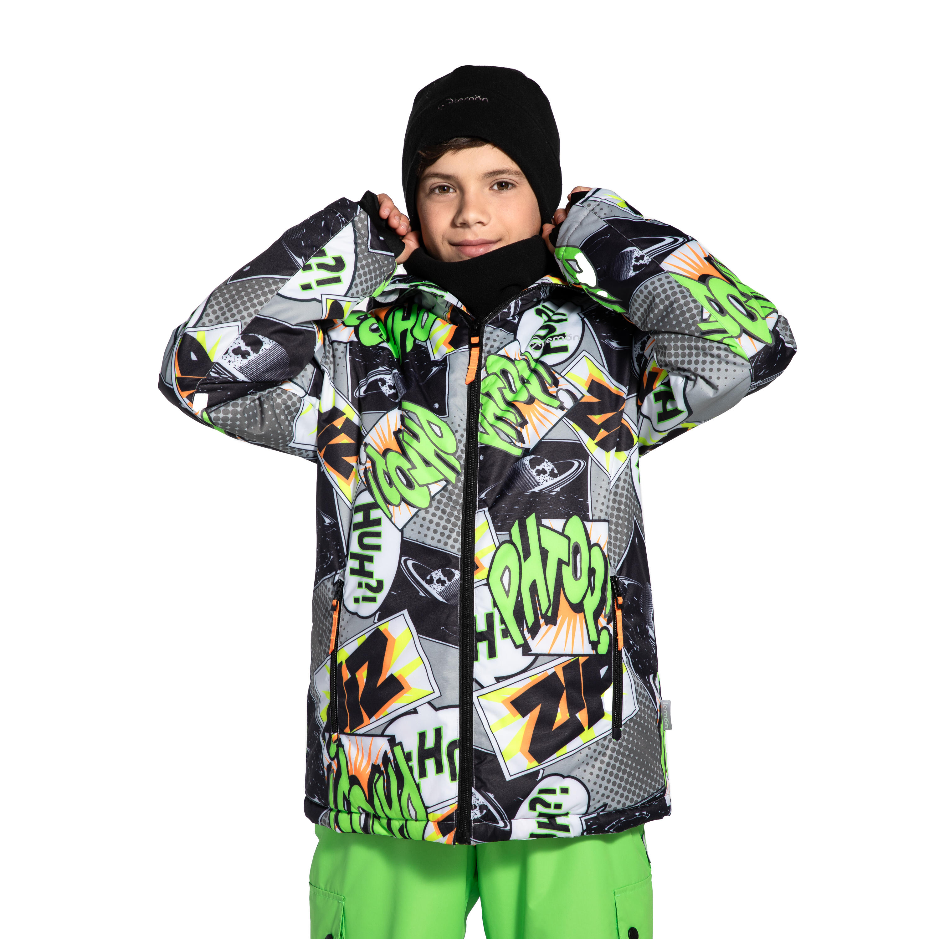 Kurtka narciarska dziecięca snowboard Lemon Explore ZL4