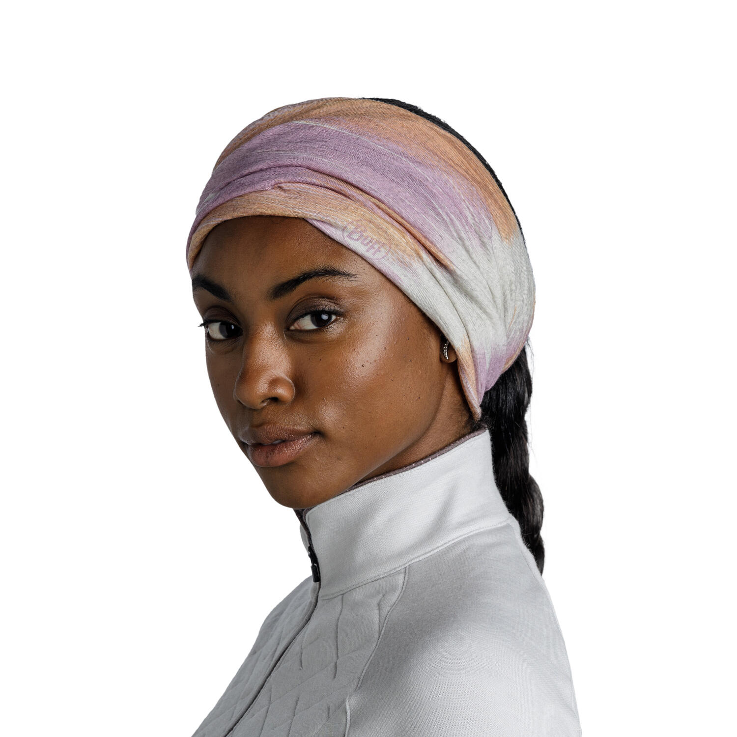 Komin chusta wielofunkcyjna z wełny merino lightweight