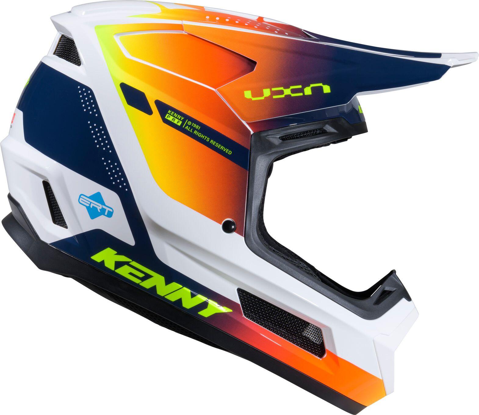 Kask Integral Kenny Performance Niebiesko-Pomarańczowy