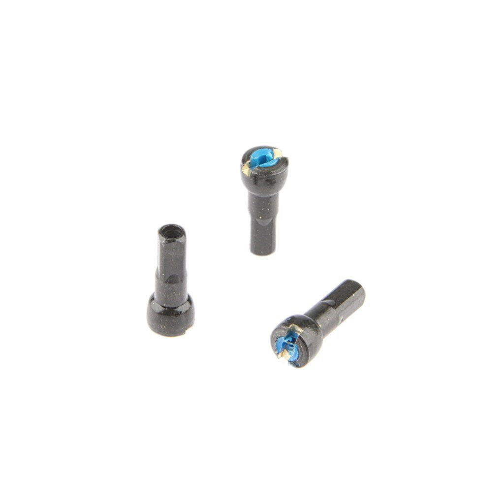 Alpina nypel do szprych 14G 15mm 4mm mosiądz ABS czarny 144szt