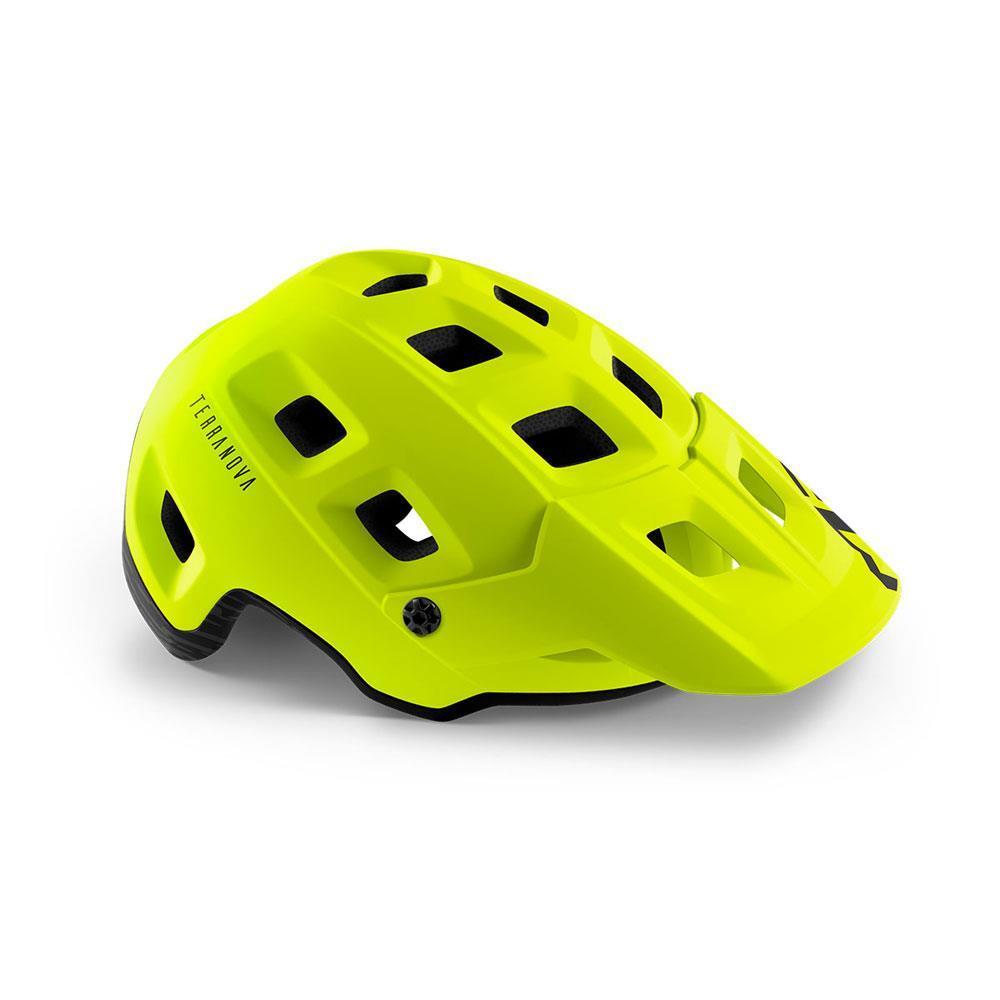 Kask MET Terranova - All-Mountain/Trail Limonkowy|Mat