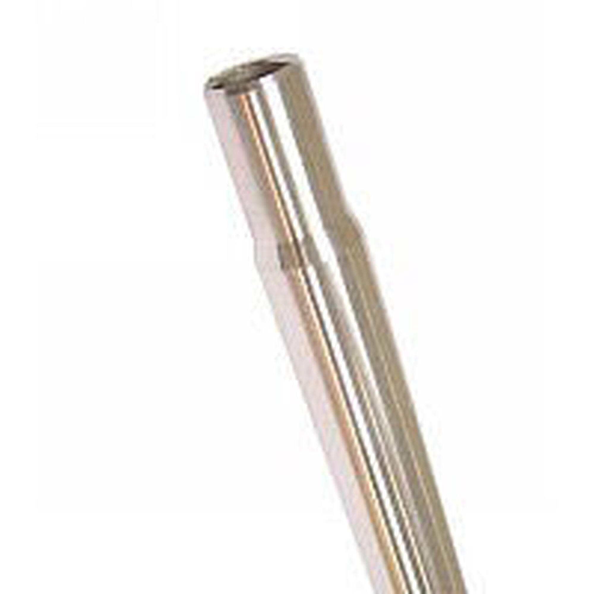 Świeca Na Sztycę Siodełka Ø26 6 Mm / 300 Mm Aluminium - Srebrna