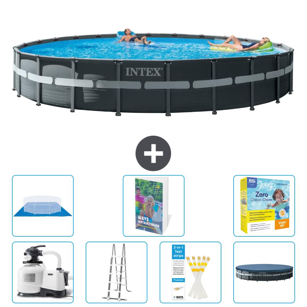 INTEX Basen Ultra XTR Okrągły - 732x132 cm - 8-częściowy S546