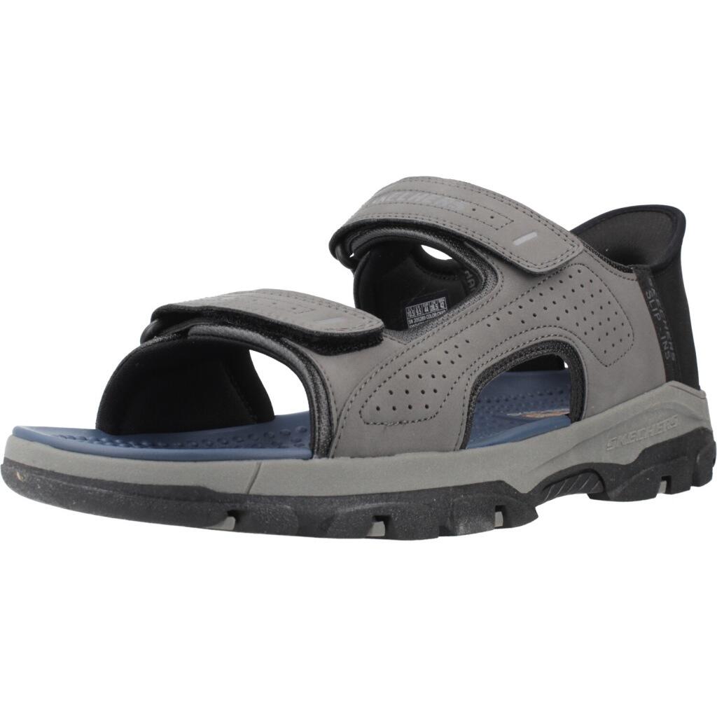 Sandały SKECHERS SLIP-INS TRESMEN-REECE Szary
