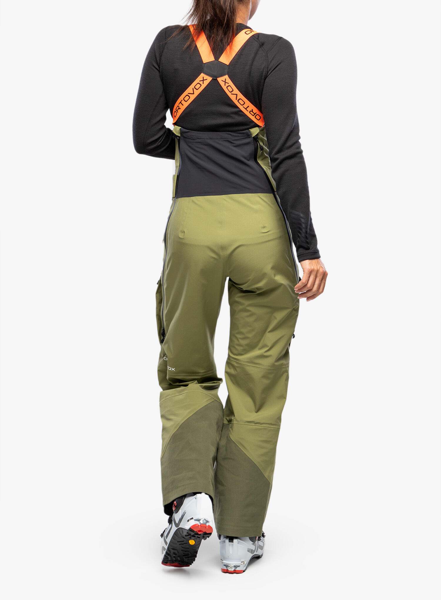 Spodnie skiturowe damskie Ortovox 3L Deep Shell Bib Pants