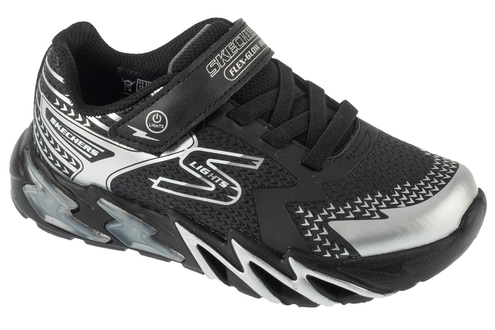 Buty sportowe Sneakersy chłopięce, S-Lights: Flex-Glow Bolt