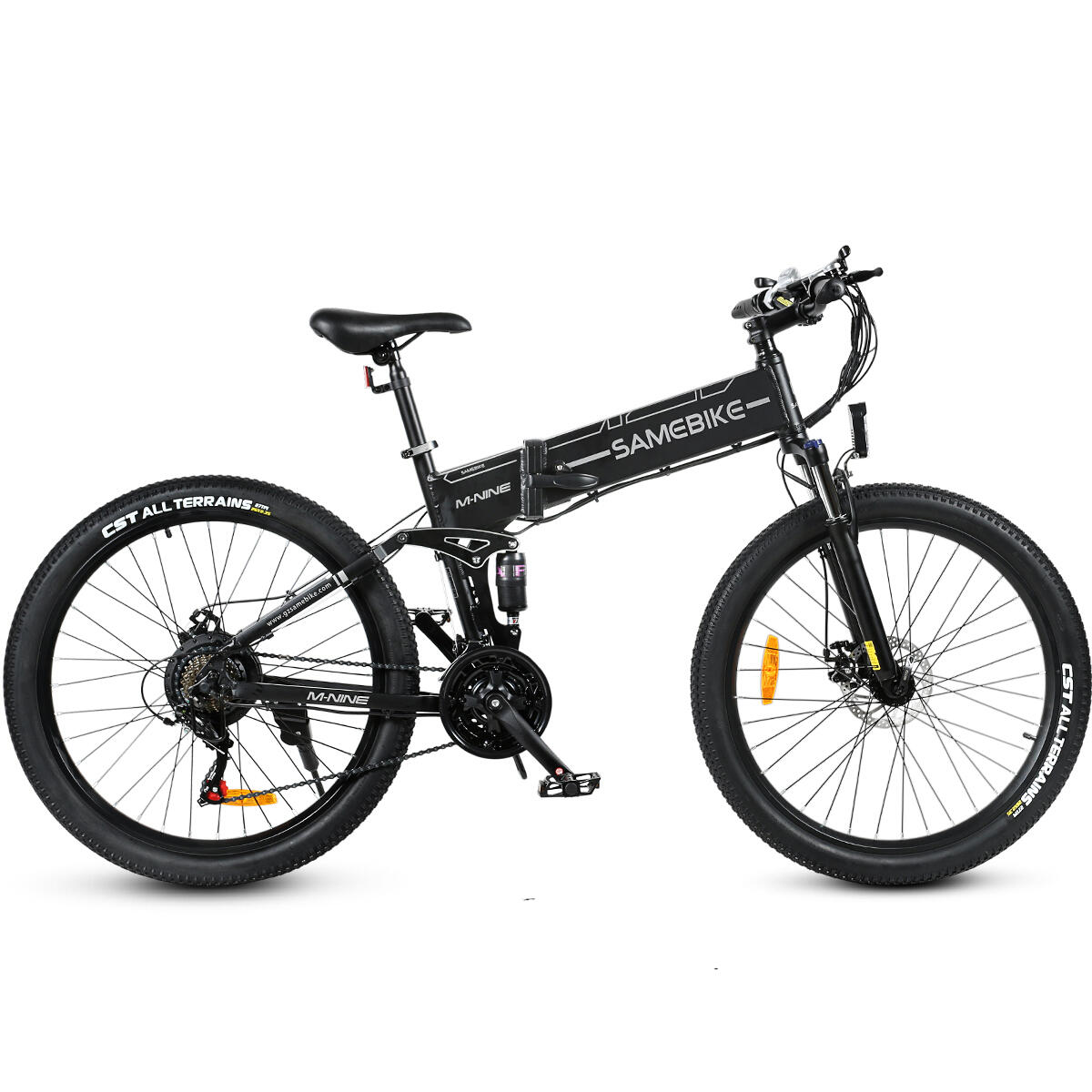 Składany rower elektryczny SAMEBIKE LO26-II-YD z akumulatorem 48 V 14 Ah